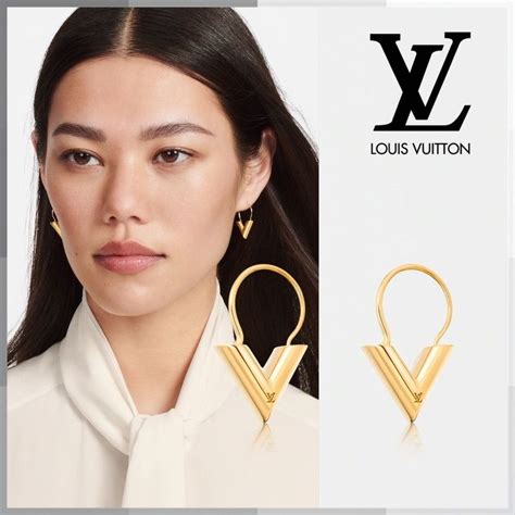 louis vuitton essential v hoops price|Essential V hoops S00 .